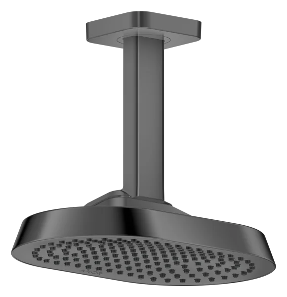 Axor Showersphere Overhead Showers 670 X 390 X 165mm Gunmetal/chrome - Polished