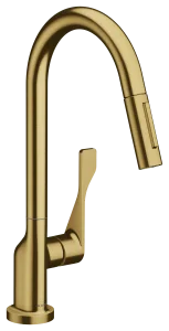 Axor Citterio Manual Kitchen Mixers 560 X 310 X 85mm Gold - Brushed