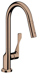 Axor Citterio Manual Kitchen Mixers 550 X 310 X 80mm Rose Gold/gold - Polished