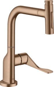 Axor Citterio Manual Kitchen Mixers 555 X 308 X 107mm Rose Gold/gold - Brushed