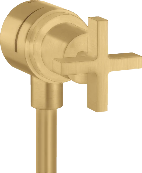 Axor Citterio Shut-off Valves 217 X 78 X 75mm Gold - Brushed