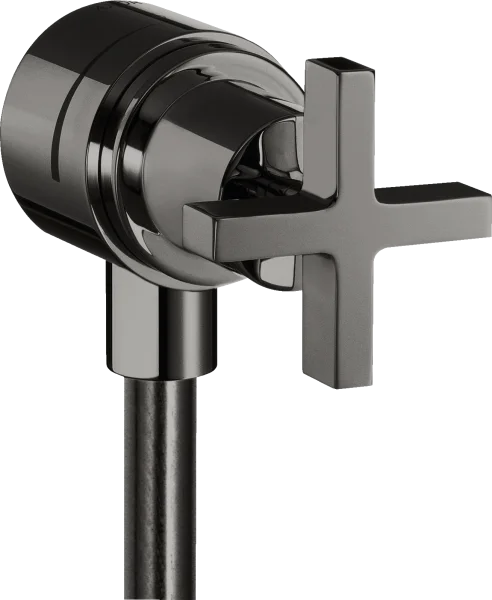 Axor Citterio Shut-off Valves 217 X 78 X 75mm Gunmetal/chrome - Polished
