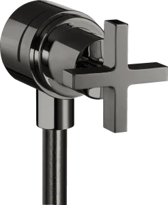 Axor Citterio Shut-off Valves 217 X 78 X 75mm Gunmetal/chrome - Polished