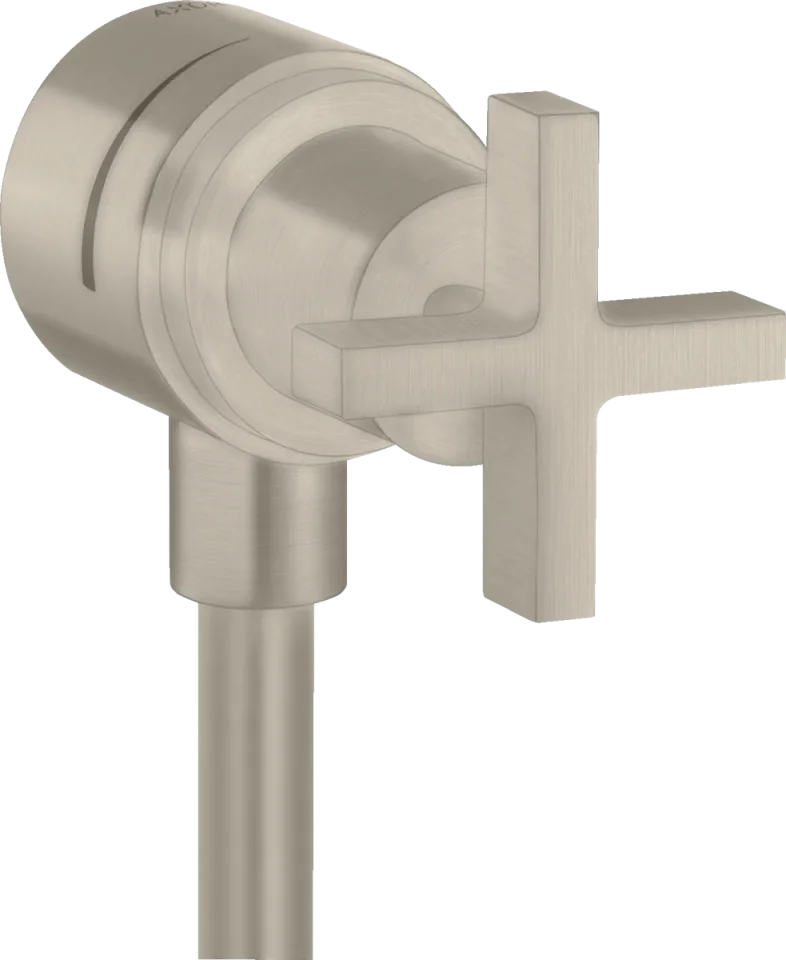 Axor Citterio Shut-off Valves 217 X 78 X 75mm Nickel - Brushed product image - Image 1