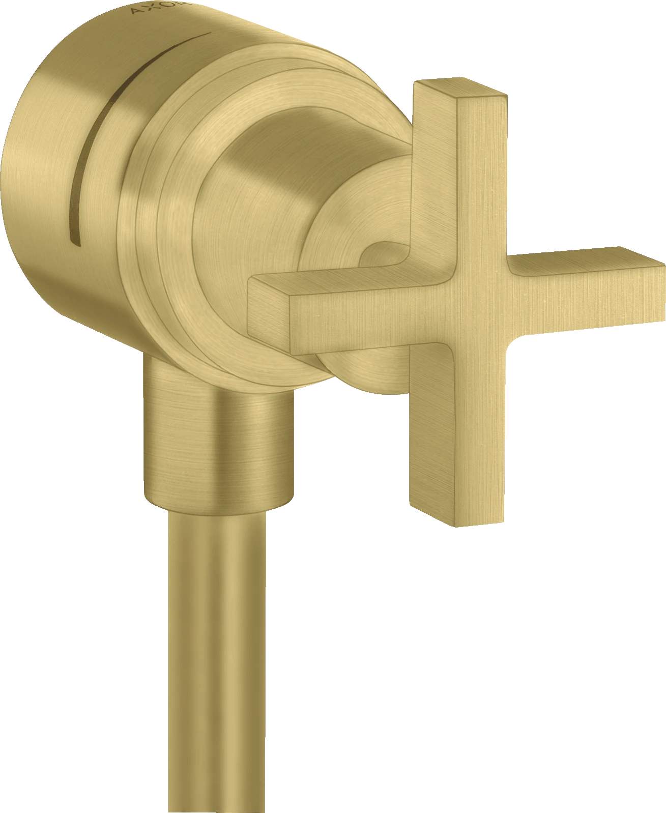 Axor Citterio Shut-off Valves 217 X 78 X 75mm Brass - Brushed