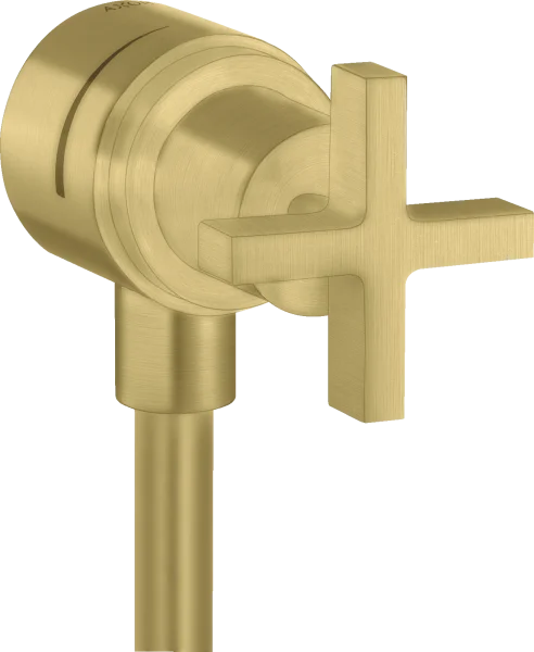 Axor Citterio Shut-off Valves 217 X 78 X 75mm Brass - Brushed