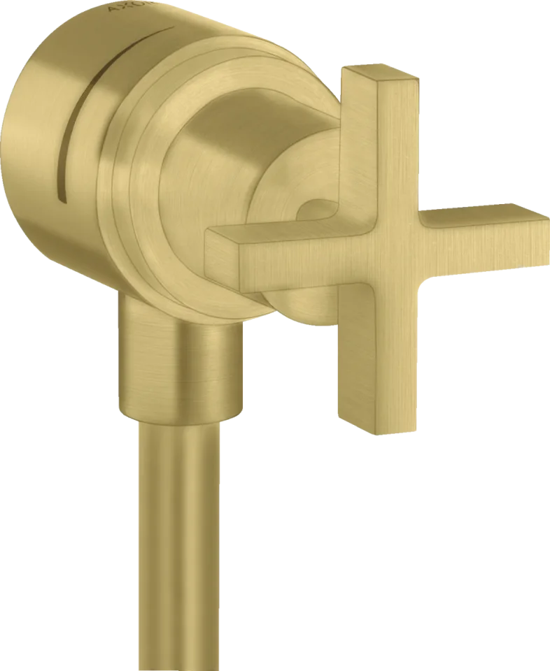 Axor Citterio Shut-off Valves 217 X 78 X 75mm Brass - Brushed product image - Image 1