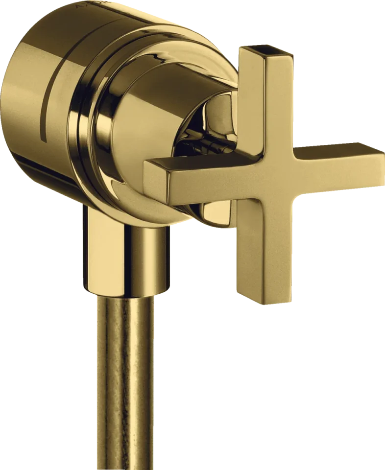 Axor Citterio Shut-off Valves 217 X 78 X 75mm Gold - Polished product image - Image 1