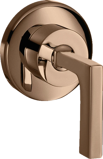 Axor Citterio Shut-off Valves 130 X 110 X 87mm Rose Gold/gold - Polished