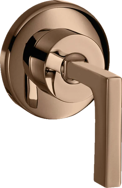 Axor Citterio Shut-off Valves 130 X 110 X 87mm Rose Gold/gold - Polished
