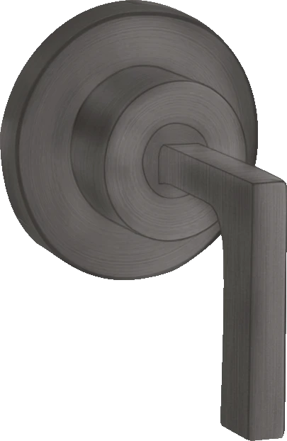 Axor Citterio Shut-off Valves 130 X 110 X 87mm Gunmetal/chrome - Brushed