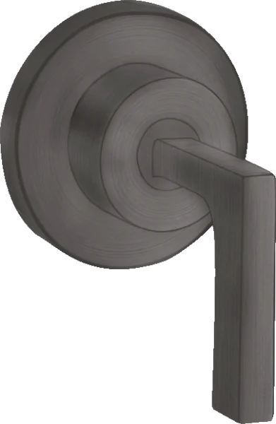 Axor Citterio Shut-off Valves 130 X 110 X 87mm Gunmetal/chrome - Brushed