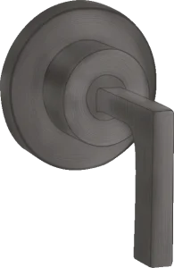 Axor Citterio Shut-off Valves 130 X 110 X 87mm Gunmetal/chrome - Brushed