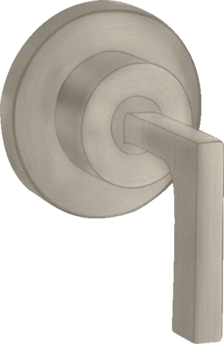 Axor Citterio Shut-off Valves 130 X 110 X 87mm Nickel - Brushed product image - Image 1
