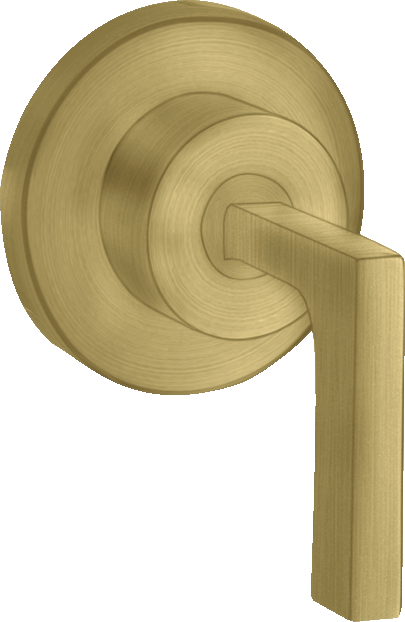 Axor Citterio Shut-off Valves 130 X 110 X 87mm Brass - Brushed