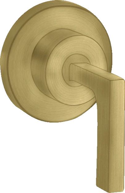 Axor Citterio Shut-off Valves 130 X 110 X 87mm Brass - Brushed