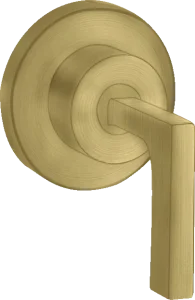 Axor Citterio Shut-off Valves 130 X 110 X 87mm Brass - Brushed
