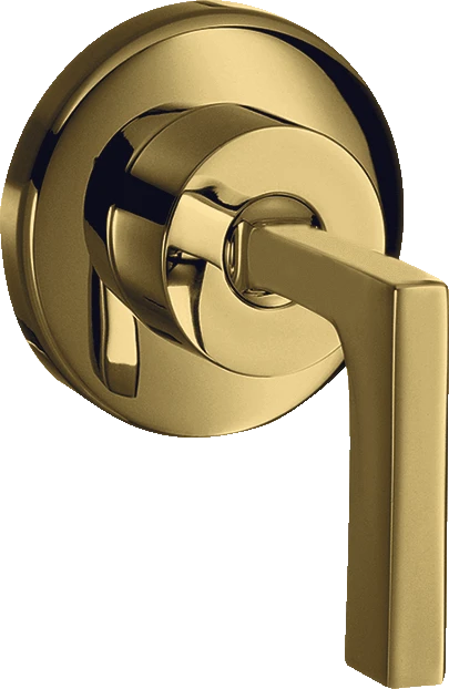 Axor Citterio Shut-off Valves 130 X 110 X 87mm Gold - Polished