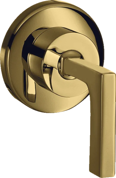 Axor Citterio Shut-off Valves 130 X 110 X 87mm Gold - Polished