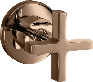 Axor Citterio Shut-off Valves 130 X 110 X 87mm Rose Gold/gold - Polished