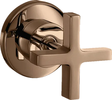 Axor Citterio Shut-off Valves 130 X 110 X 87mm Rose Gold/gold - Polished product image - Image 1