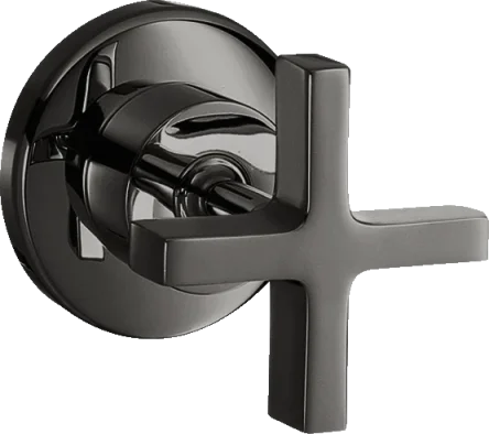 Axor Citterio Shut-off Valves 130 X 110 X 87mm Gunmetal/chrome - Polished product image - Image 1