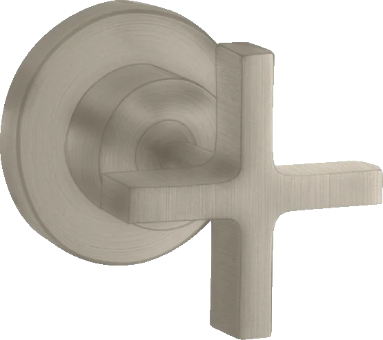 Axor Citterio Shut-off Valves 130 X 110 X 87mm Nickel - Brushed