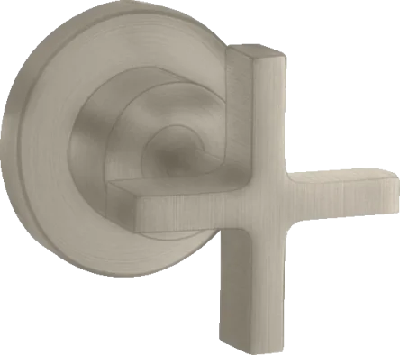 Axor Citterio Shut-off Valves 130 X 110 X 87mm Nickel - Brushed product image - Image 1