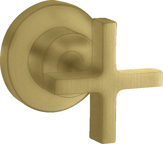 Axor Citterio Shut-off Valves 130 X 110 X 87mm Brass - Brushed