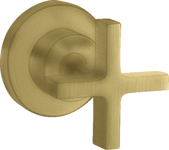 Axor Citterio Shut-off Valves 130 X 110 X 87mm Brass - Brushed