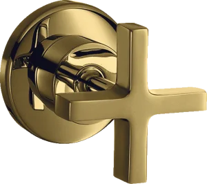 Axor Citterio Shut-off Valves 130 X 110 X 87mm Gold - Polished