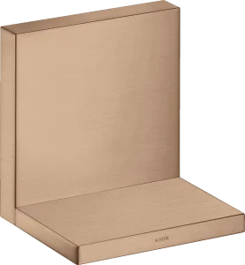 Axor Showersolutions Shelves 300 X 206 X 136mm Rose Gold/gold - Brushed