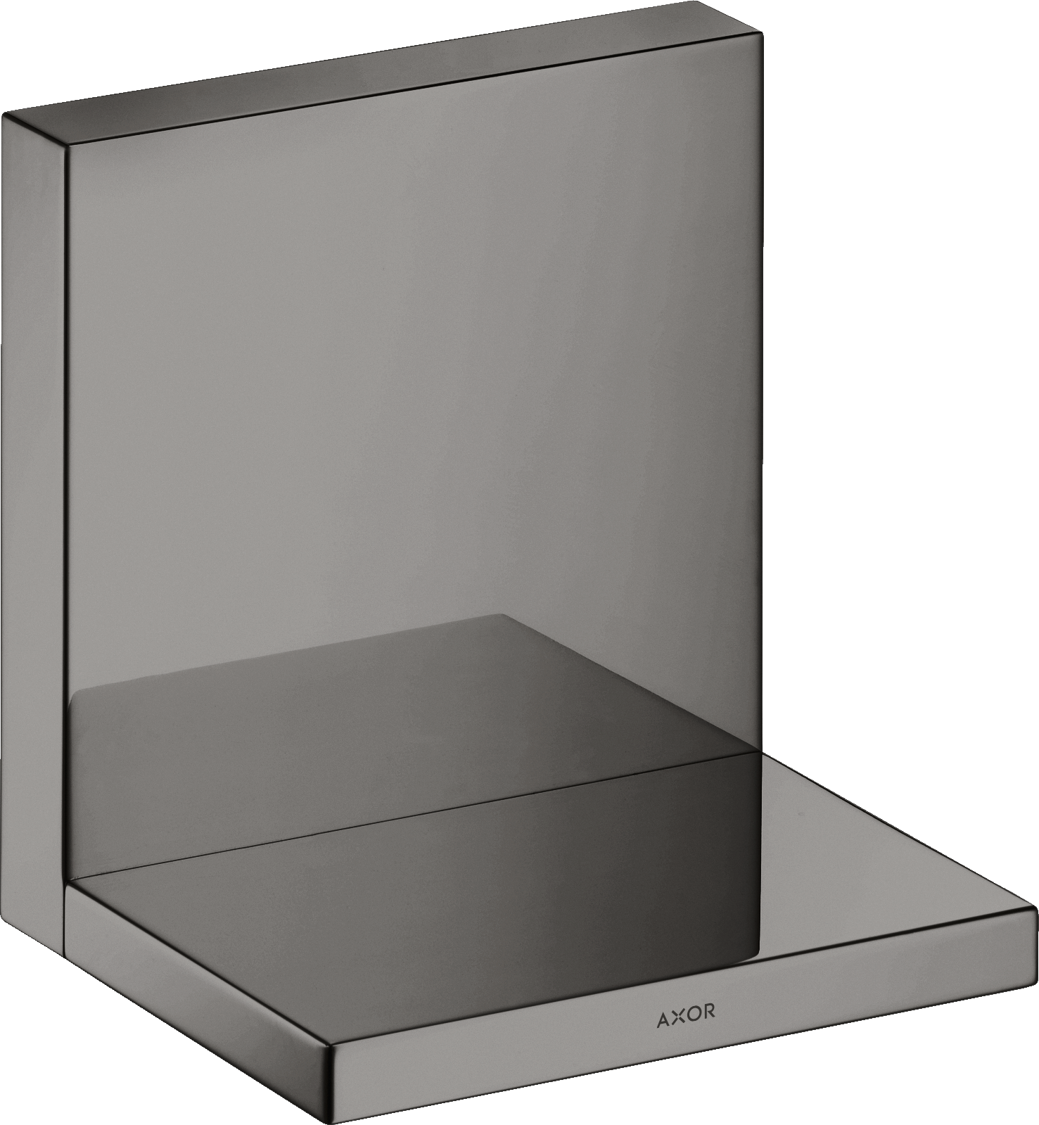 Axor Showersolutions Shelves 300 X 206 X 136mm Gunmetal/chrome - Polished