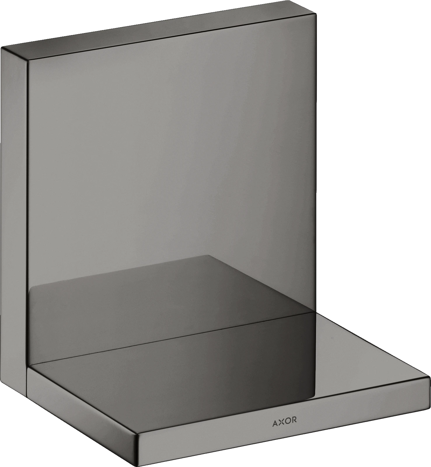 Axor Showersolutions Shelves 300 X 206 X 136mm Gunmetal/chrome - Polished