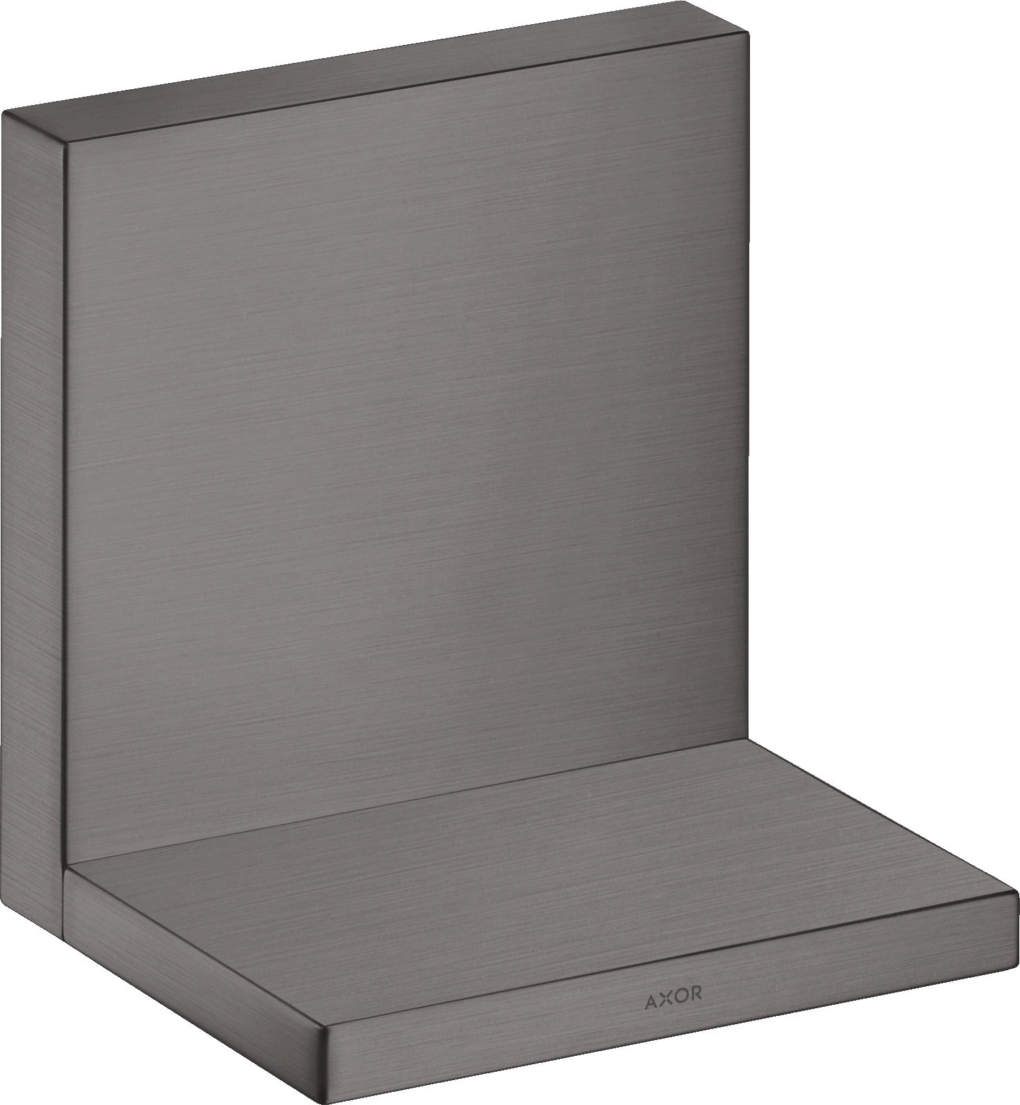 Axor Showersolutions Shelves 300 X 206 X 136mm Gunmetal/chrome - Brushed