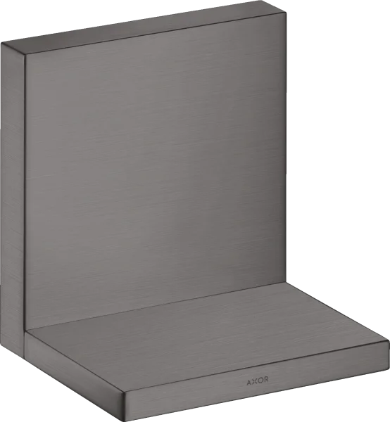 Axor Showersolutions Shelves 300 X 206 X 136mm Gunmetal/chrome - Brushed