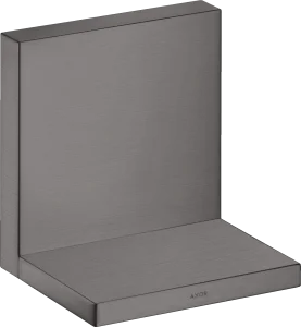 Axor Showersolutions Shelves 300 X 206 X 136mm Gunmetal/chrome - Brushed