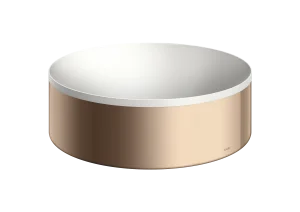 Axor Suite Washbasins 500 X 500 X 307mm Rose Gold/gold - Polished