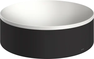Axor Suite Washbasins 500 X 500 X 307mm Black - Matt