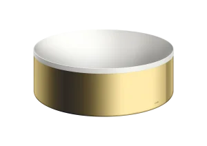 Axor Suite Washbasins 500 X 500 X 307mm Gold - Polished