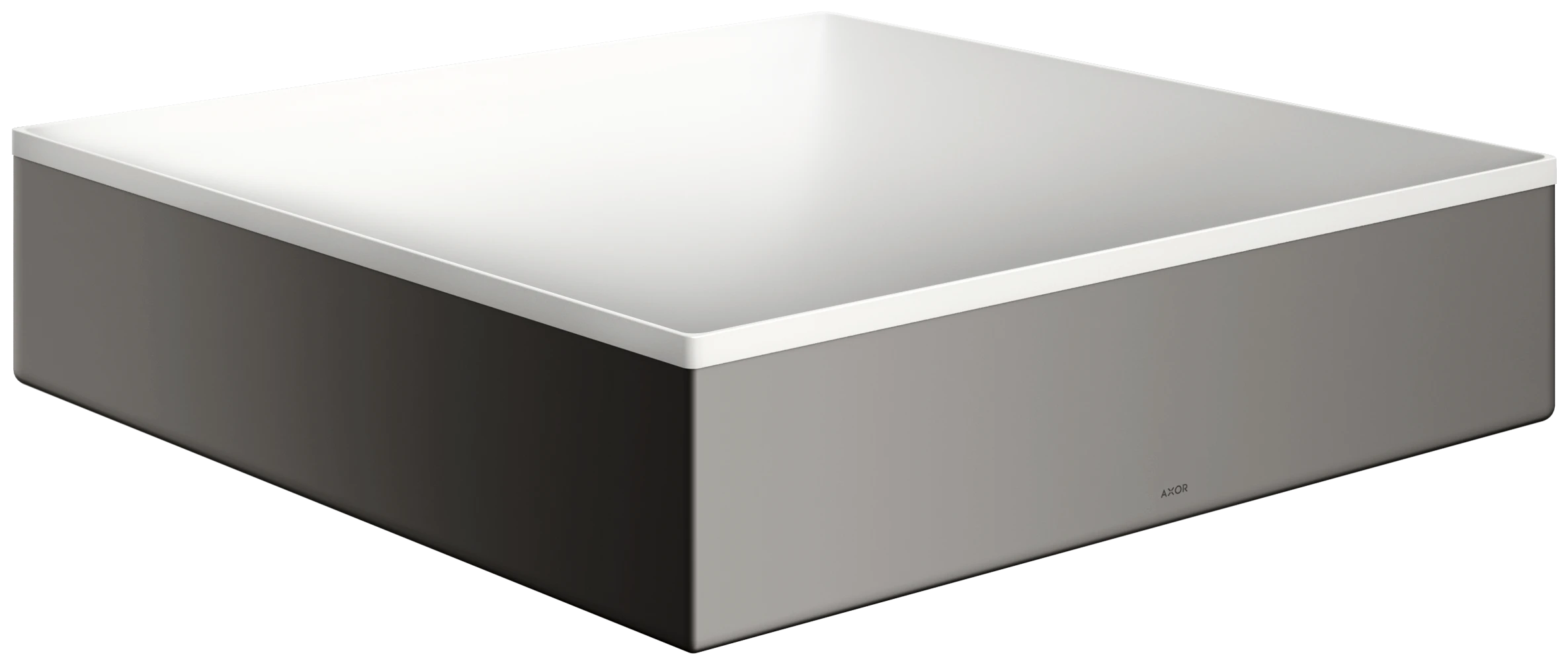 Axor Suite Washbasins 500 X 500 X 307mm Gunmetal/chrome - Polished