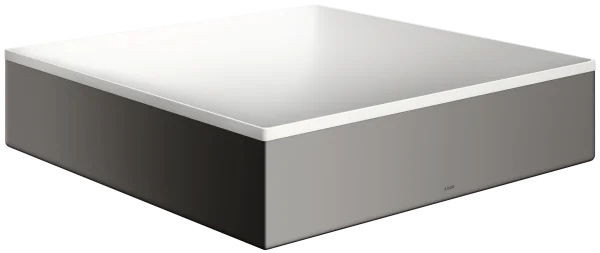 Axor Suite Washbasins 500 X 500 X 307mm Gunmetal/chrome - Polished