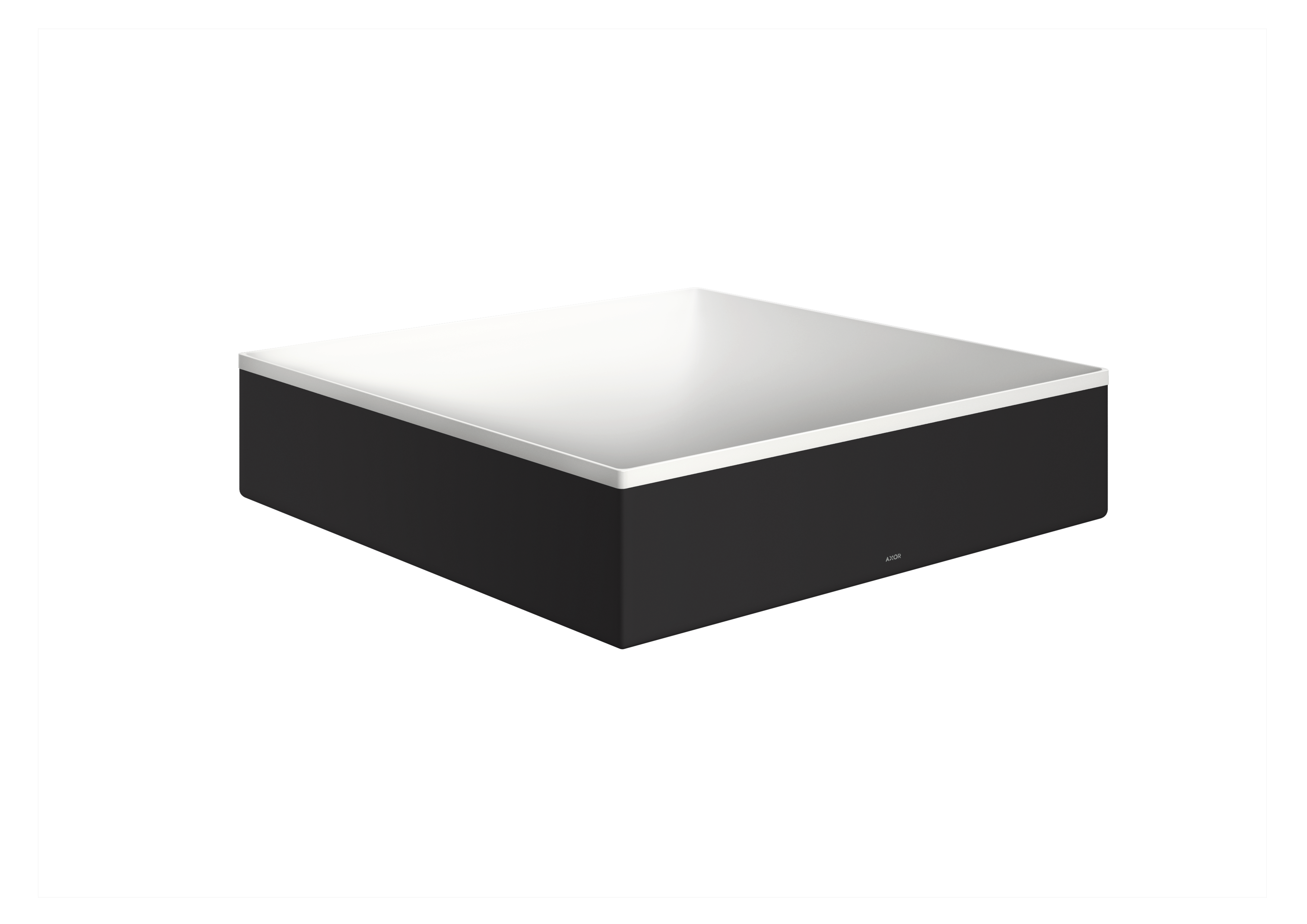 Axor Suite Washbasins 500 X 500 X 307mm Black - Matt product image - Image 1