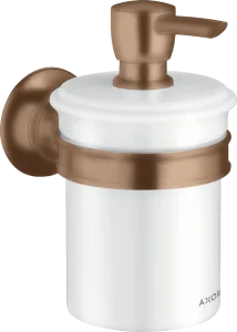 Axor Montreux Lotion Dispenser 260 X 167 X 102mm Rose Gold/gold - Brushed