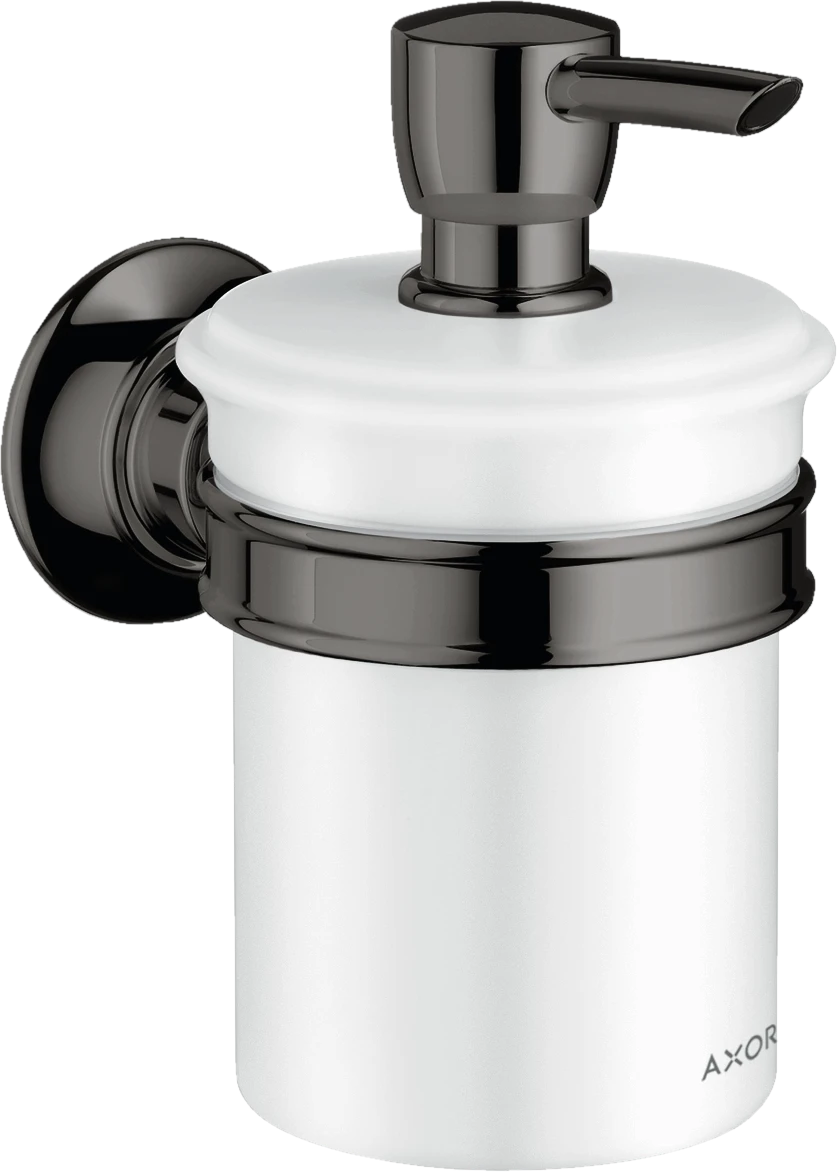 Axor Montreux Lotion Dispenser 260 X 167 X 102mm Gunmetal/chrome - Polished