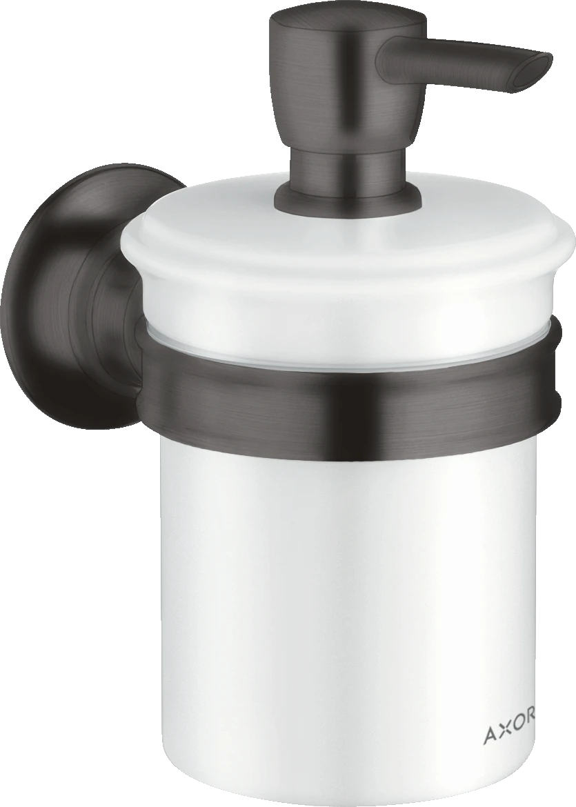 Axor Montreux Lotion Dispenser 260 X 167 X 102mm Gunmetal/chrome - Brushed