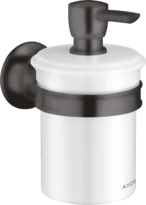 Axor Montreux Lotion Dispenser 260 X 167 X 102mm Gunmetal/chrome - Brushed