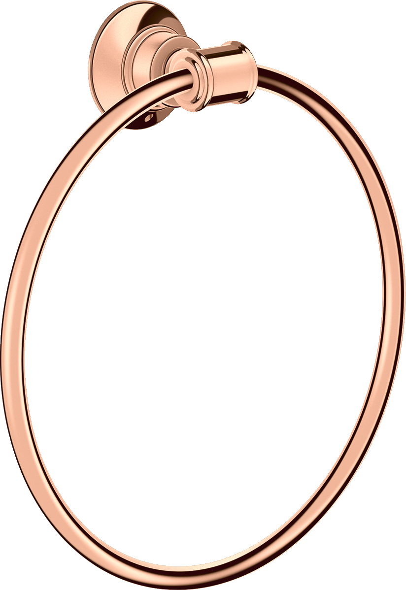 Axor Montreux Towel Ring 230 X 240 X 62mm Rose Gold/gold - Polished