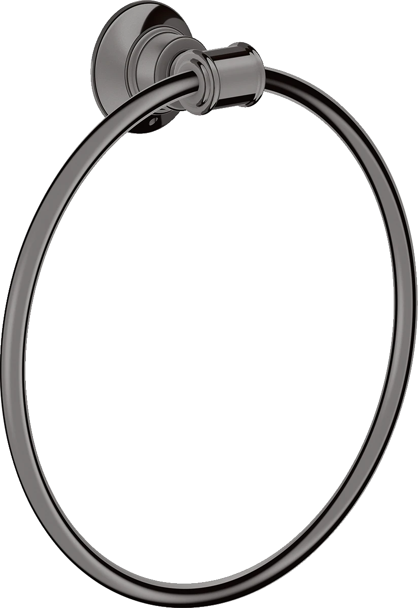 Axor Montreux Towel Ring 230 X 240 X 62mm Gunmetal/chrome - Polished