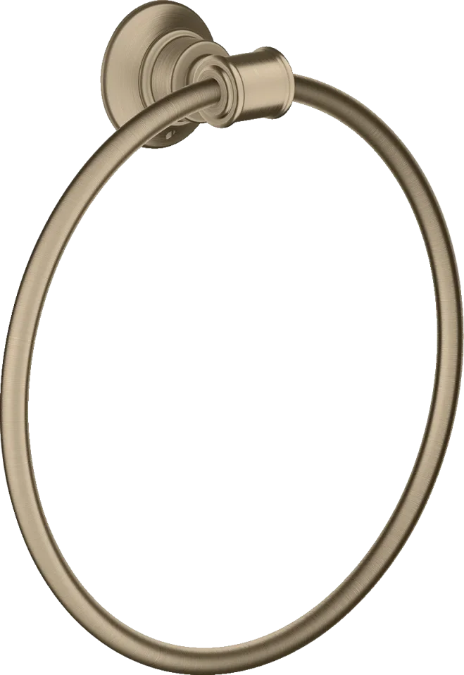 Axor Montreux Towel Ring 248 X 229 X 64mm Nickel - Brushed product image - Image 2